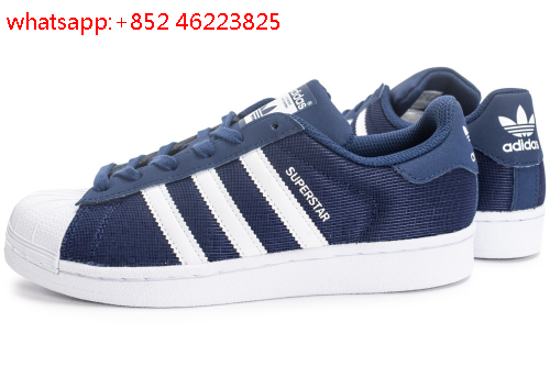 adidas superstar blue femme