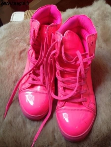 chaussure gucci rose